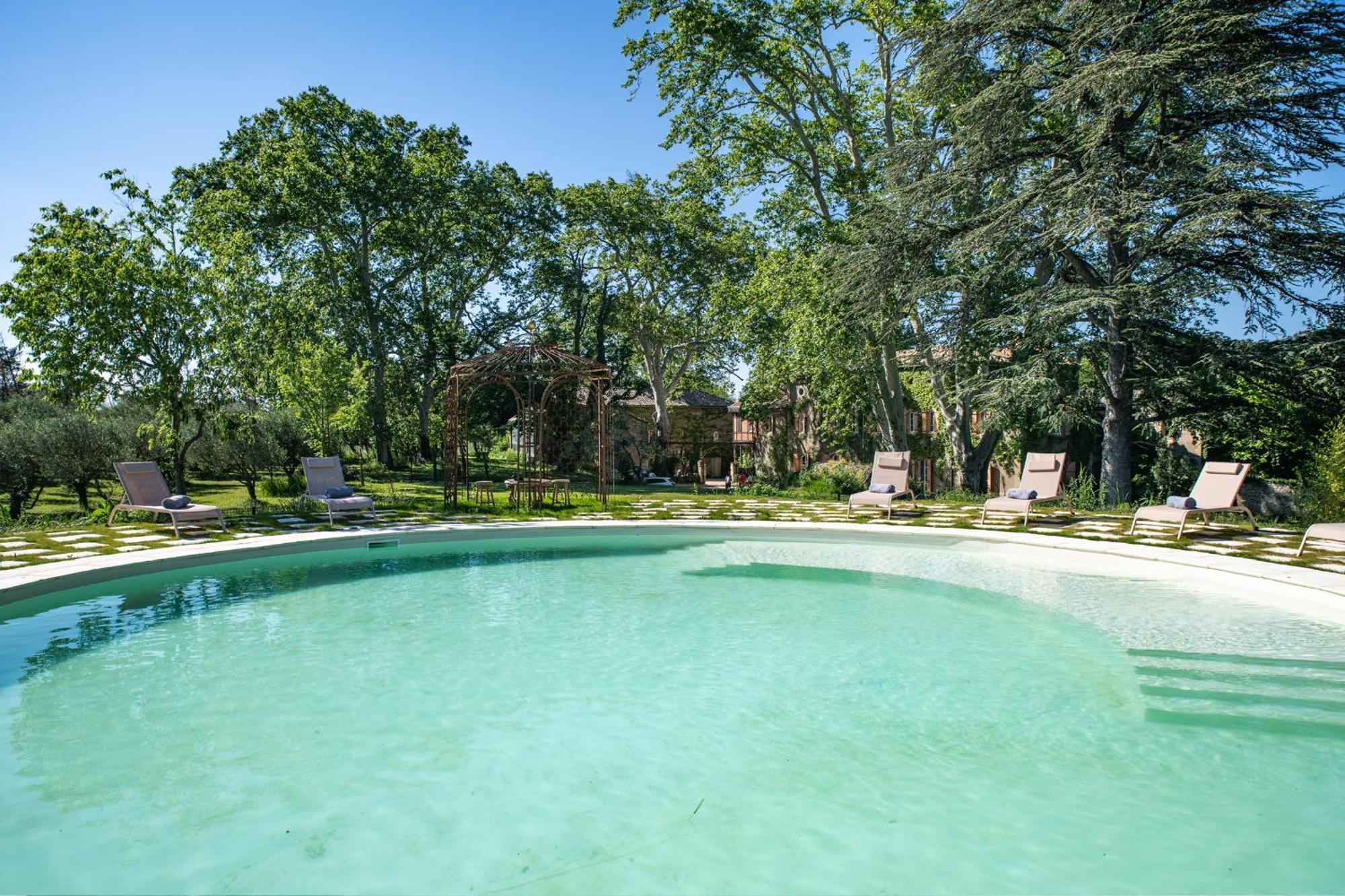 Chambres D'Hotes B&B - Chateau De Sienne Proche Avignon Orange Piscine Riviere Chusclan Екстер'єр фото